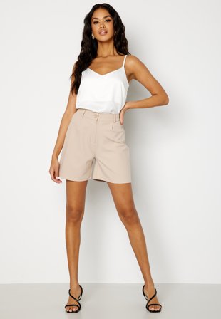 BUBBLEROOM Peyton soft shorts Beige Klær