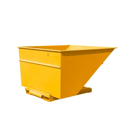 Tippcontainer, 3000 liter, gul