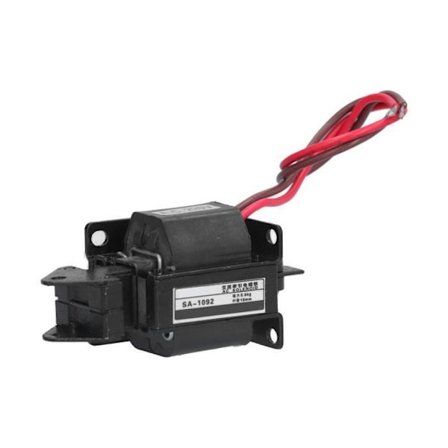 HURRISE AC Solenoid Elektromagnet BERM AC220V Solenoid Elektromagnet Træk Træk Elektrisk Magnet -h