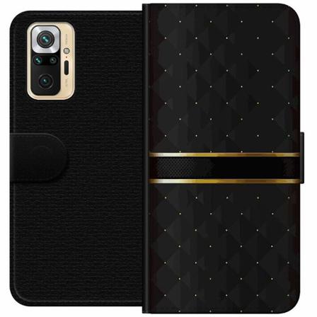 Xiaomi Redmi Note 10 Pro Plånboksfodral Golden Stripes