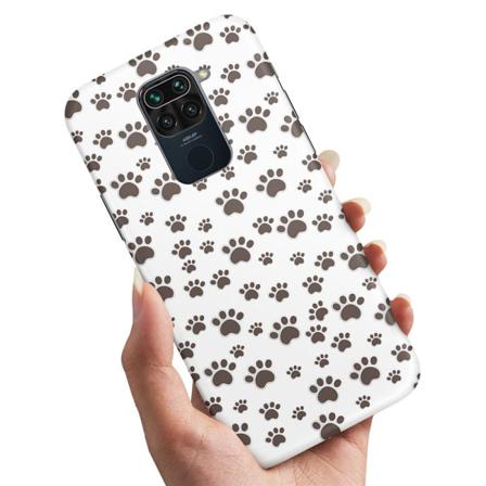 Xiaomi Redmi Note 9 - Skal / Mobilskal Paw Pattern