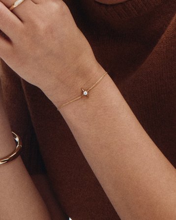 Edblad Stellar Bracelet Gold Gyllen Smykker Jente - Kids Brand Store