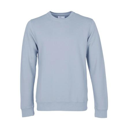 Sweatshirt ronde hals Colorful Standard Classic Organic powder blue , Blauw , Heren , Maat: M
