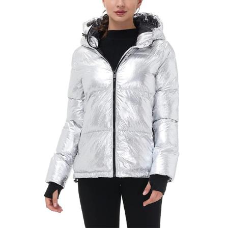 Kvinnor Långärmad Förtjockad Jacka Hooded Ytterkläder