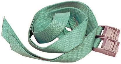 Gunnebo M153810 Spännband med klafflås, 2-pack 1 m (gul), Arbetsplats & förvaring