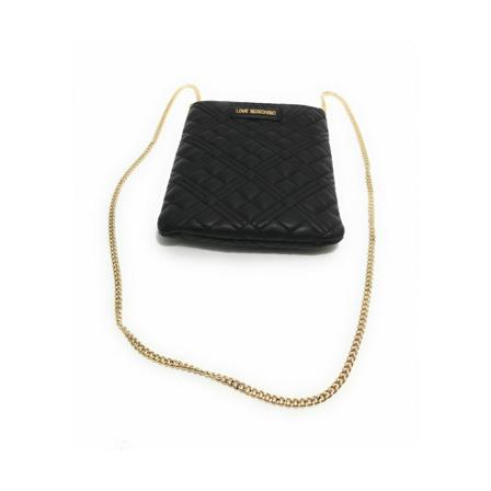 Moschino, Cross Body Bags Zwart, Dames, Maat:ONE Size,leer