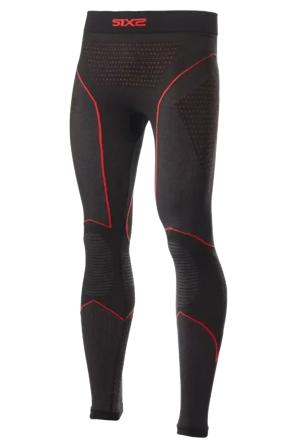 Sous-pantalon SIXS BlazeFit Noir/Rouge 3XL-4XL