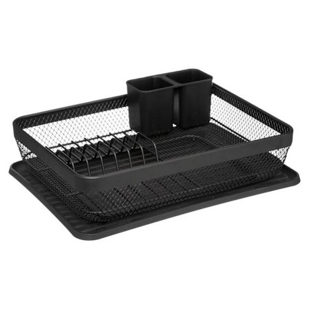 Metal Dish Rack - Svart Black