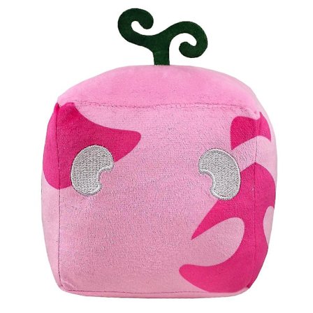 Blox Fruit Spillfigur - Leopardboks Plussjeleketøy, Lilla boks dukke [HK]