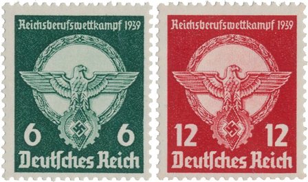Tyske Rige 1939 - MICHEL 689-90 - Postfrisk