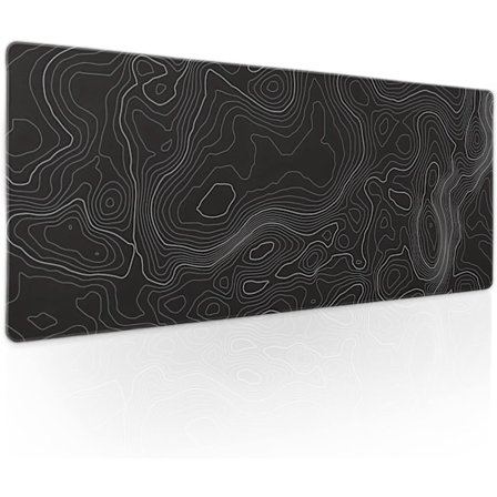 Toographic Contour Black XL Gaming Musmatta Extended Geographic