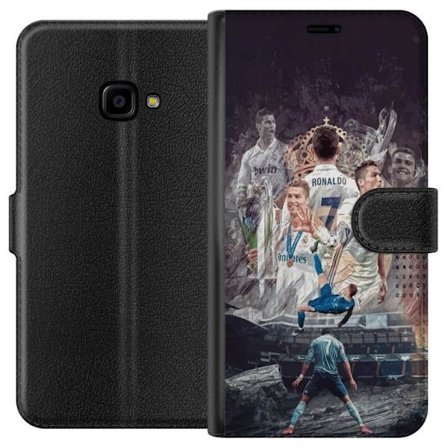 Kompatibelt Plånboksfodral till Samsung Samsung Galaxy Xcover 4 Cristiano Ronaldo Al-Nassr Portugal ikonisk anfallare och tidernas största målskytt