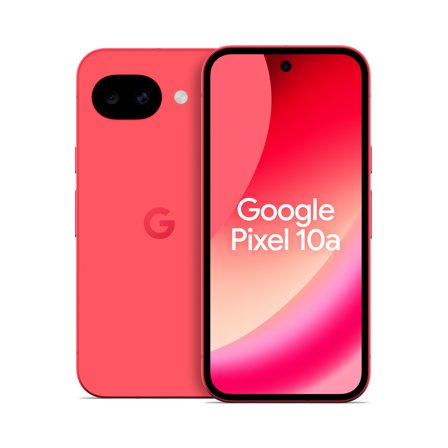 Google Pixel 10a 128G Berry - Google Pixel 10a med 120 Hz-skärm & lång batteritid