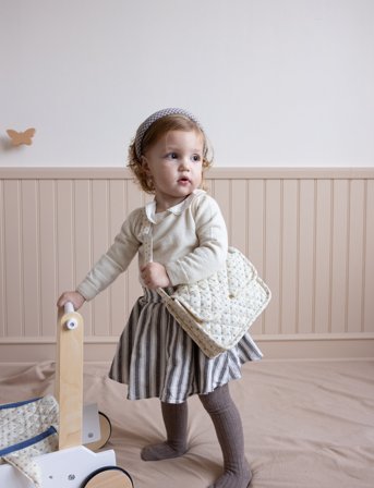 Cam Cam Copenhagen Doll's Changing Bag - Ocs - Bows - Cream - ONE SIZE