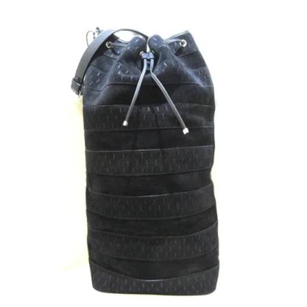 Saint Laurent Vintage Pre-ownedRuskindskuldertasker Sort, unisex Vintage Tasker, Størrelse: ONE Size