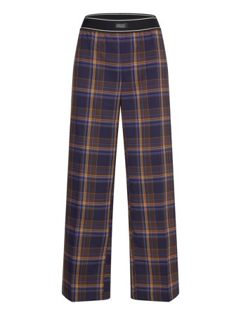 Monki Loose Elastic Suiting Trousers - Navy - XL