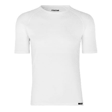GripGrab Ride Thermal Short Sleeve Base base layer tops White S
