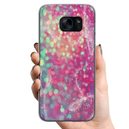 Kompatibelt Mobilskal till Samsung Samsung Galaxy S7 Glitter