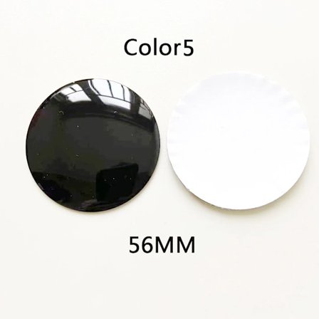 4 stk./parti 64,5 MM 60 MM 56 MM 45 MM Bilhjul Senterkopp Sølv Klistremerker Merker