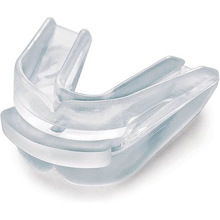 Tannbeskytter for regulering med beskyttelse for over- og undertenner for sport, teknologi for umiddelbar passform [D]