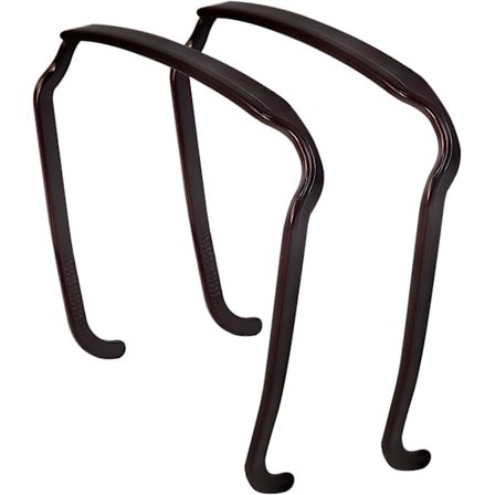 Hårbånd til krøllet hår, 2 stk. Solbrille-hårbånd, brunt firkantet hårbånd, unisex frisurefikseringsværktøj til krøllet tykt hår