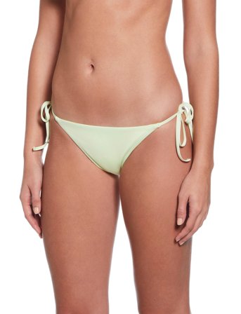 NIKE SWIM Nike Essential String Bikini Bottom - Green - M