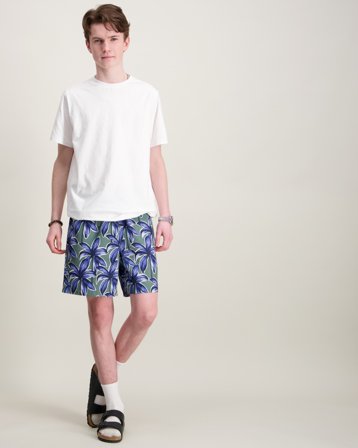 Björn Borg BORG PRINT SWIM SHORTS Blå Badetøj/Badekåber Dreng - Kids Brand Store