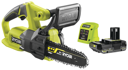 Ryobi RY18CS20A-125 Kedjesåg med batteri och laddare, Trädgårdsmaskiner