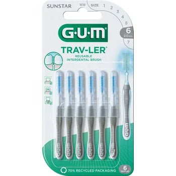 Gum Travler 1618 Scovolino 2,0 6 Pezzi