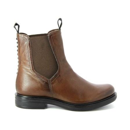 Mjus Ankle Laarzen , Bruin , Dames , Maat: 39 EU ChelseaLaarzen