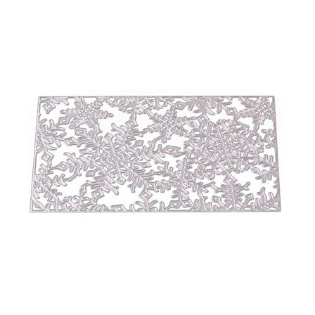 Metall Jule Snøfnugg Stansing Dies Stencil Diy Scrapbooking Album Papirkort Mal Form Embossing Dekorasjon