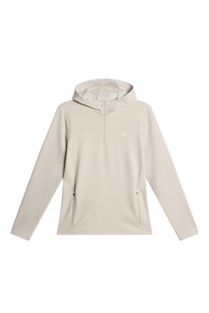J.Lindeberg - Golf - Aerialle Quarter Zip Hood - Grey - Femme - M