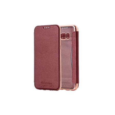 Etui med kortplads (Olaisidun) - Samsung Galaxy S8+ Vinröd
