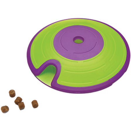 Nina Ottosson - Hundelabyrint med godbiter, nivå 2 (middels) Lilla 18 x 18 x 6 cm - Hund - Hundeleker & spill - Aktivering & hundespill - ZOO.no