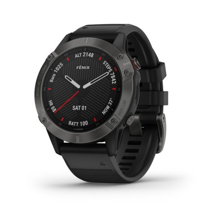 Garmin Fenix 6 Sapphire fitness watches Grey OneSize