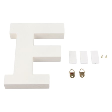 Trä Bokstäver Alfabet Fristående Vägg Skrivbord Dekor Hem Skylt