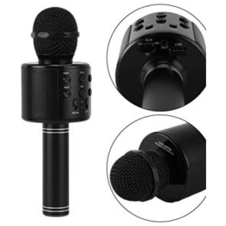 JULKORT KTV bluetooth karaoke WS-858 WSTER ljusrosa