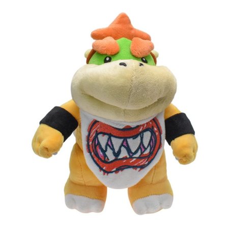 kompatibilitet med Super Mario All Star Collection Bowser Jr. Plysj (8,7"), JR