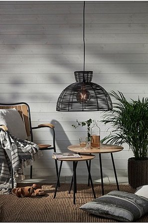 Lampenkap Runde 32 cm Zwart - Koop Buitenverlichting bij Jotex