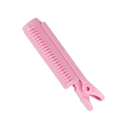 5 ST Naturligt fluffigt hårklämma Hårrotsrullare ROSA