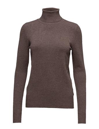 J2046, Milasz Rollneck Pullover Turtleneck Rullekravetrøje Brun Saint Tropez