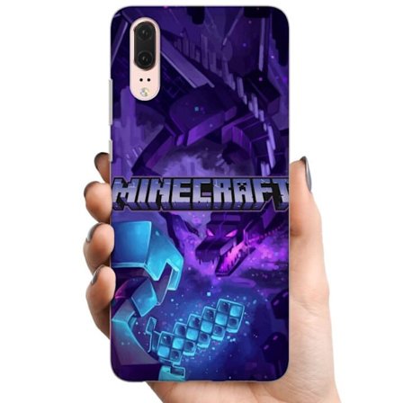 Yhteensopiva Puhelinkuori Huawei Huawei P20 Minecraft