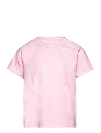 G Tr-Es Bl T T-shirts Short-sleeved Rosa Adidas Sportswear*Betinget Tilbud