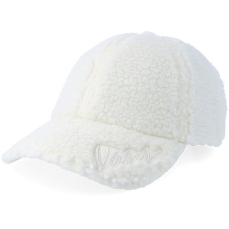 Vans - White unconstructed Czapka Z Daszkiem - Celano Curved Bill Jockey Mountain Ess Marshmallow Dad Cap @ Hatstore