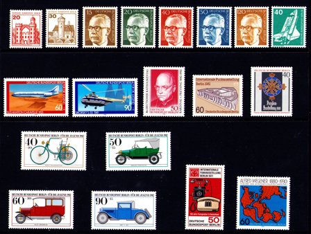 Tyskland/Berlin - Frimærkepakke - Postfrisk