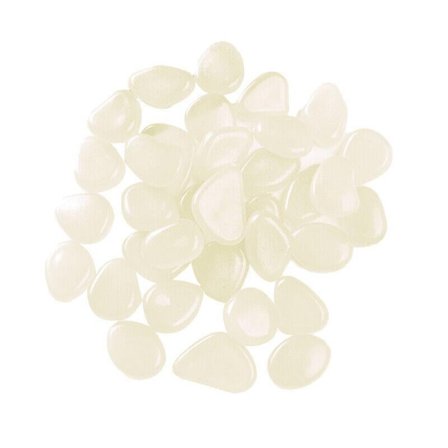 Pebbles Stenar Självlysande Stenar Akvarium Stenar Trädgårdsväg