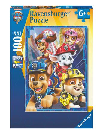 Paw Patrol Movie 100P Toys Puzzles And Games Puzzles Classic Puzzles Multi/mønstret Ravensburger