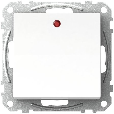 Schneider Electric Exxact WDE002146 Vipptryckknapp trapp 1-pol, med LED, Strömbrytare & vägguttag