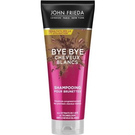 JOHN FRIEDA Schampo Bye Bye Vita Hår - För brunetter - 250 ml