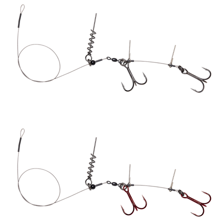 Savage Gear Linethru Corkscrew Rig 2-pack